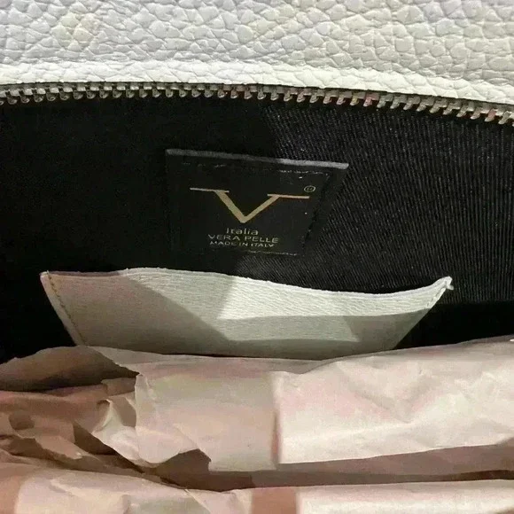 Versace Leather & Chain Tote from Saks work computer luxury office bag school - Picture 6 of 6